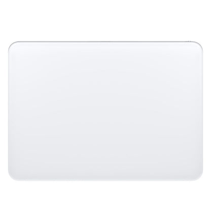 Apple Magic Trackpad in white with glass surface, top view