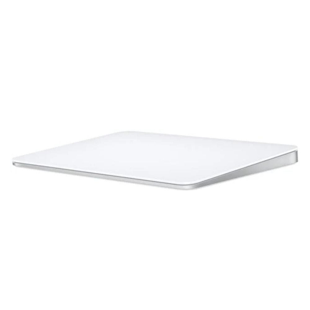 Side profile of Apple Magic Trackpad showing slim design