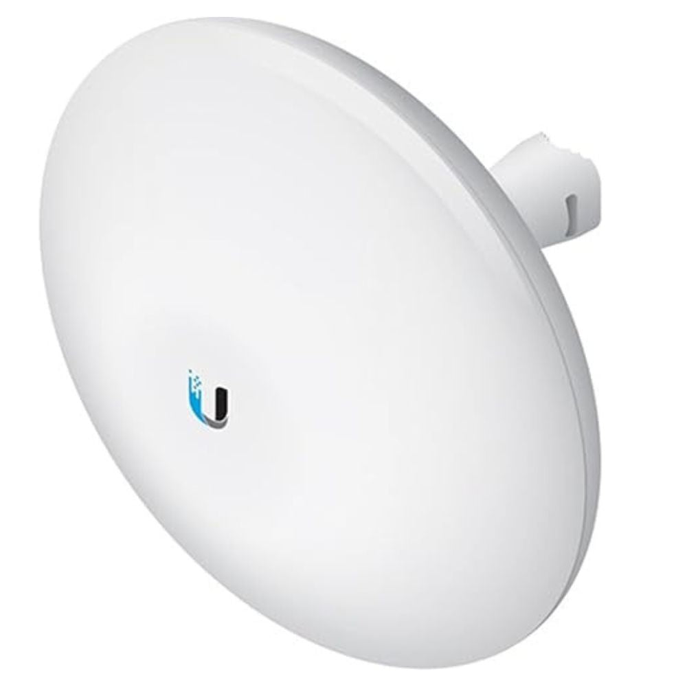 Outdoor wireless bridge NBE-5AC-GEN2 mounted on pole