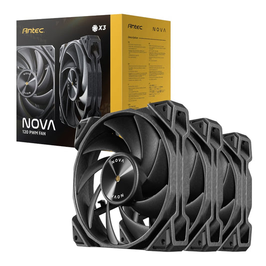 Antec NOVA 120 PWM Fan (3pack) - with Speed Controller