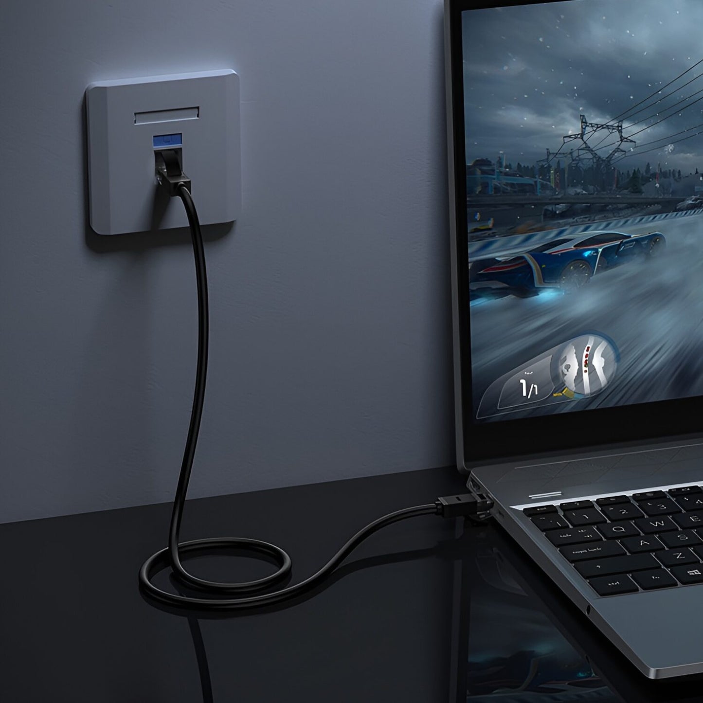 UGREEN NW102-20168 Cat6 UTP Ethernet Cable 30m - Black