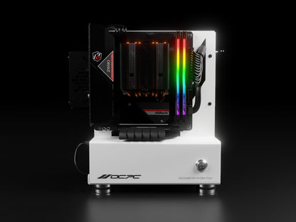 OCPC Mini2 ITX SFF Chassis- White - NO PSU
