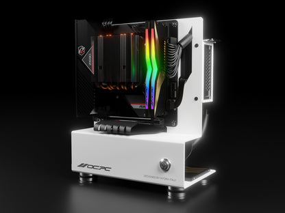 OCPC Mini2 ITX SFF Chassis- White - NO PSU