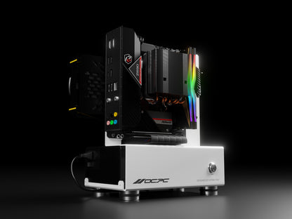 OCPC Mini2 ITX SFF Chassis- White - NO PSU