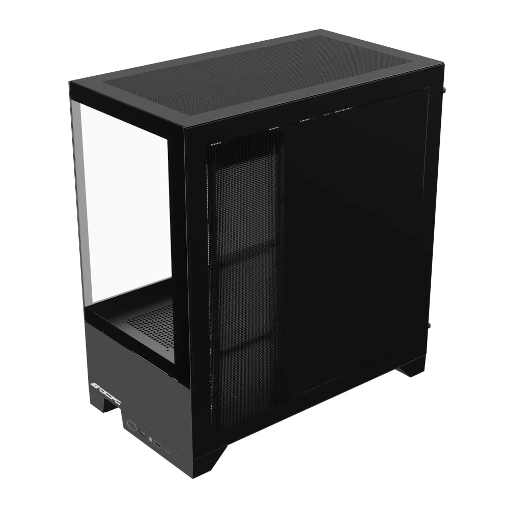 OCPC CASA M-ATX Chassis - Black - NO PSU