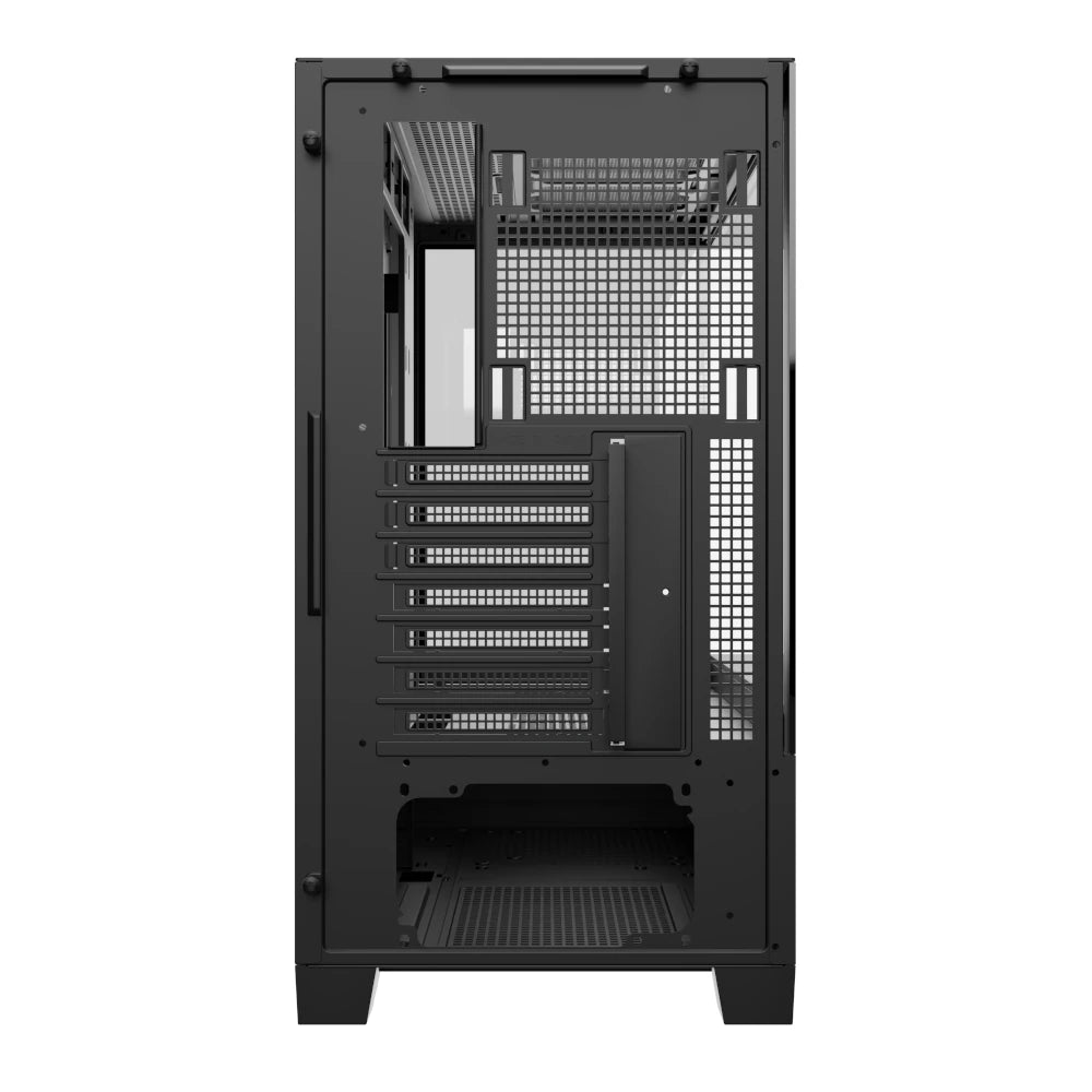 OCPC CASA M-ATX Chassis - Black - NO PSU