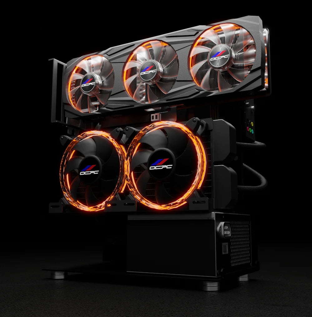 OCPC Micro M-ATX Chassis - NO PSU