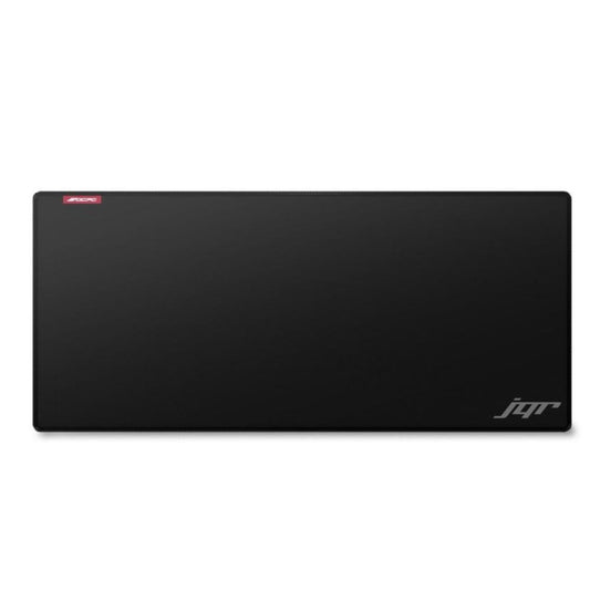 OCPC JQR XL extended gaming mouse pad with keyboard and mouse setup