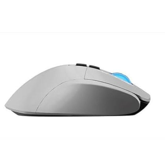 Side view of ergonomic OCPC MR-22 gaming mouse with six buttons