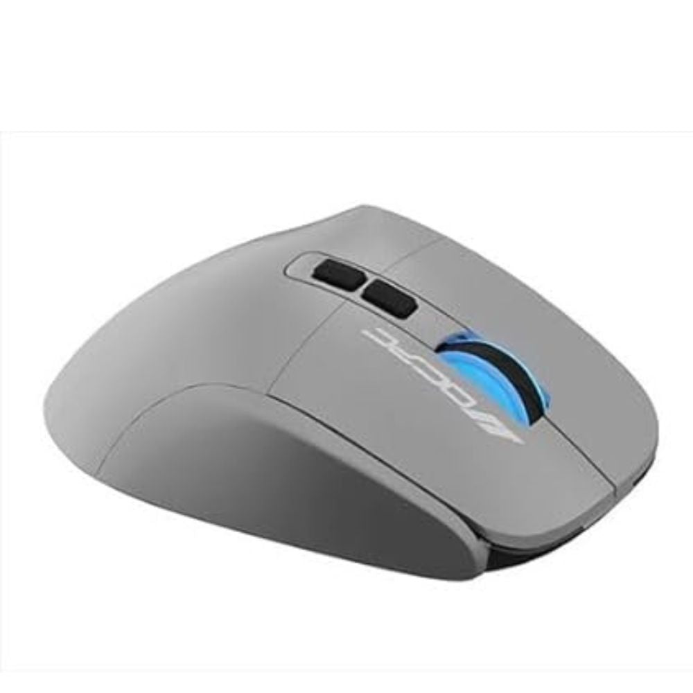 Top view of OCPC MR-22 mouse showing DPI button and scroll wheel