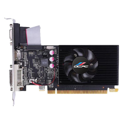 Computer graphics card with a fan on a white background