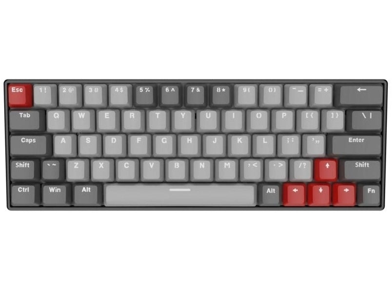 OCPC Zero Mini 61-key mechanical RGB gaming keyboard with compact 60% layout