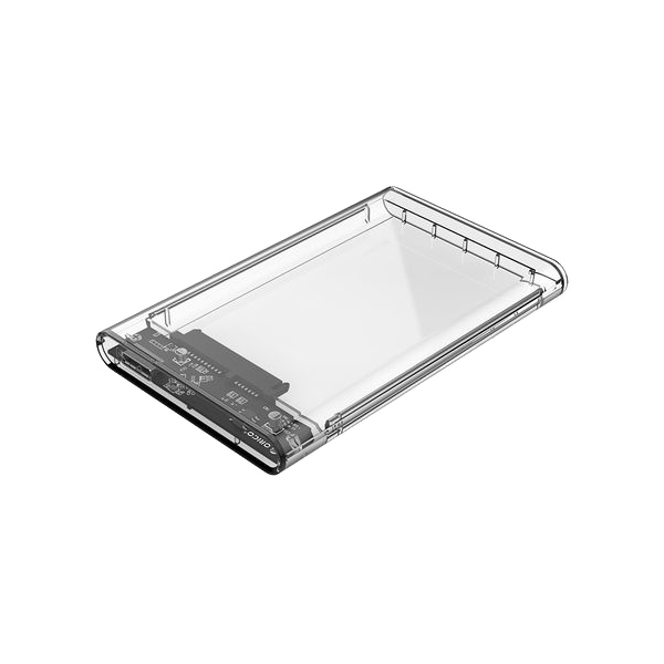ORICO 2.5 USB3 TRANSPARENT HDD ENCLOSURE