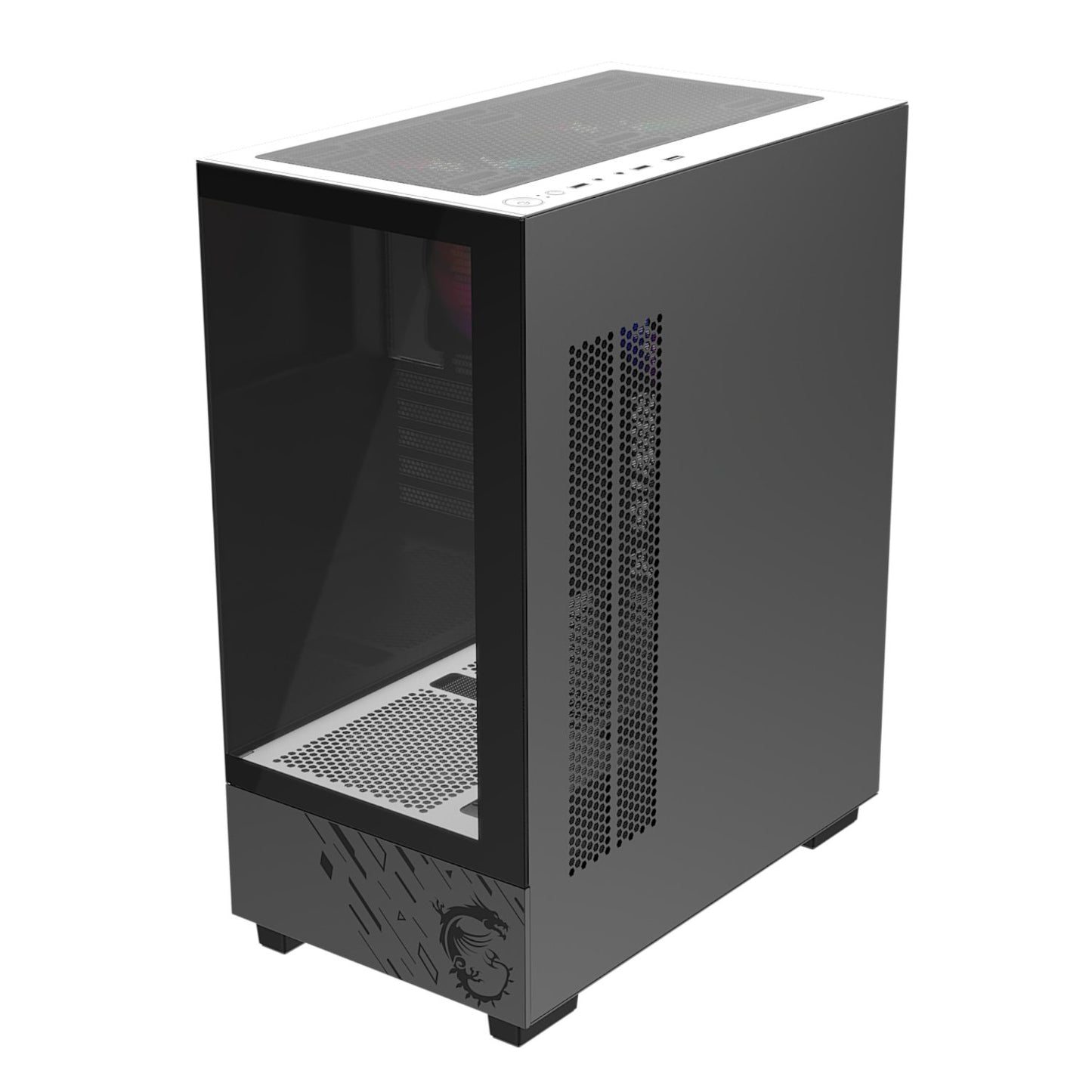 MSI PAG PANO M110A Micro-ATX Gaming Chassis – Black