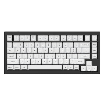 Keychron Double Shot PBT OSA Full Keycap Set - Black/White