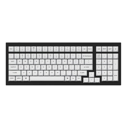 Keychron Double Shot PBT OSA Full Keycap Set – Black/White