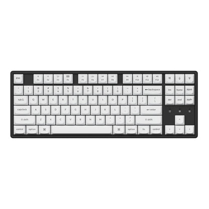 Keychron Double Shot PBT OSA Full Keycap Set – Black/White