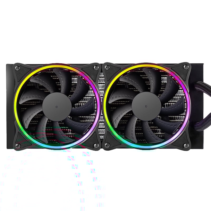 PCBuilder Hydro Chill 240MM AIO Liquid CPU Cooler ARGB