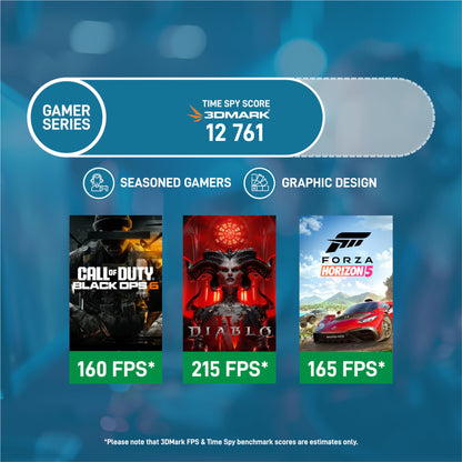 PCBuilder Ryzen 5 8400F RECON Windows 11 Gaming PC