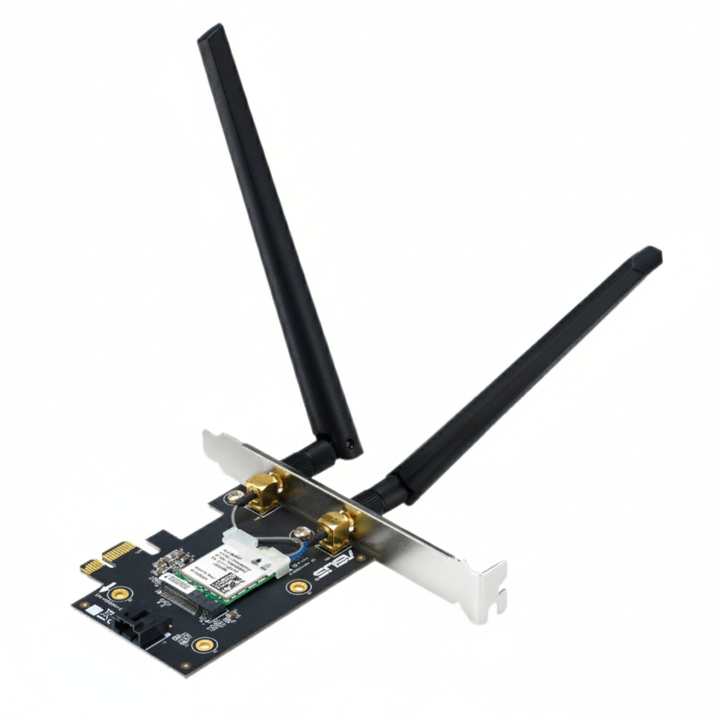 ASUS  Wi-Fi 7 Tri-Band PCIe Wireless Adapter with Bluetooth 5.4 – Black