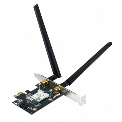 ASUS  Wi-Fi 7 Tri-Band PCIe Wireless Adapter with Bluetooth 5.4 – Black