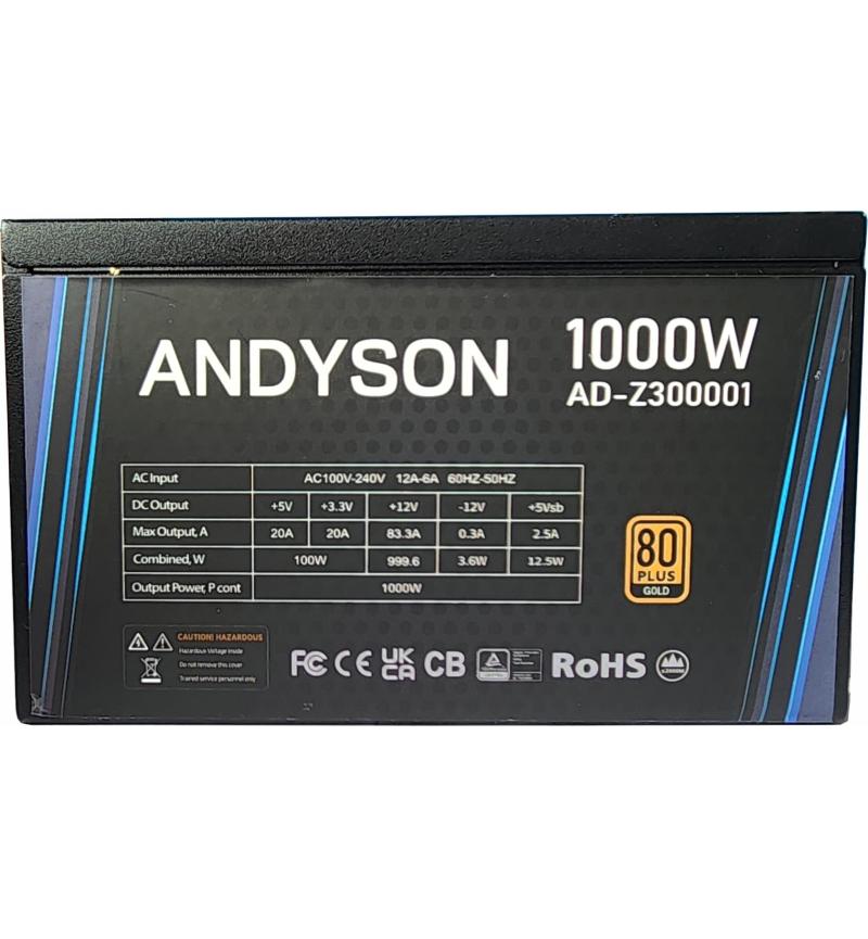 Microworld 1000W PCIe 5.0 Fully Modular Power Supply