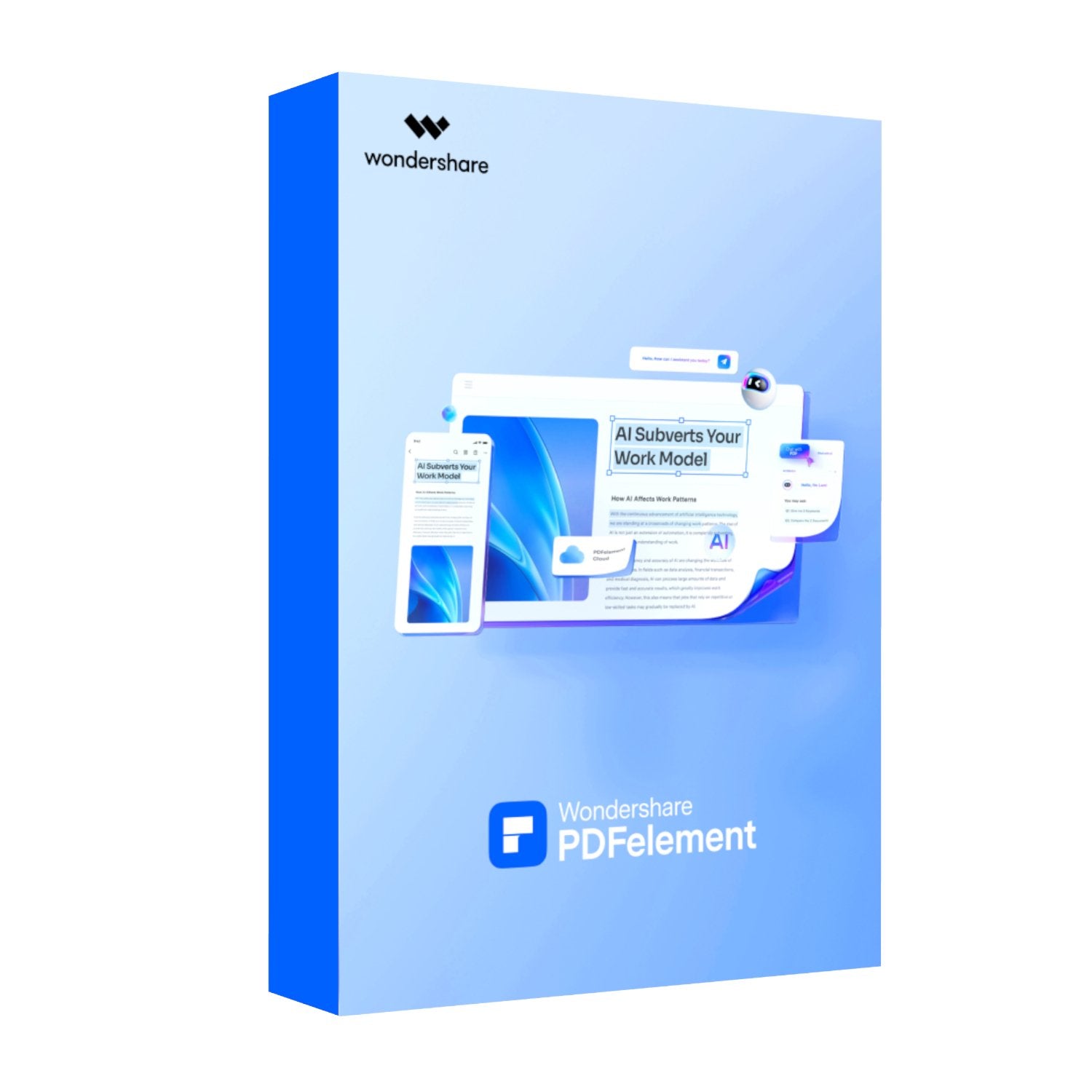 Wondershare PDFelement Professional AI Credits - 1000 uses (Monthly Li ...