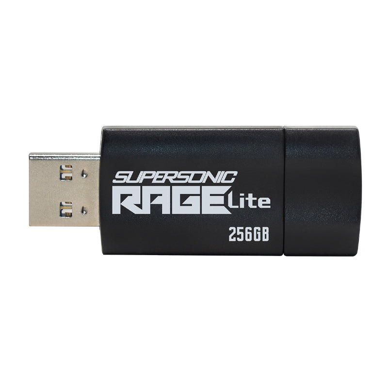 Patriot Rage Lite 256GB USB3.2 Flash Drive - Black