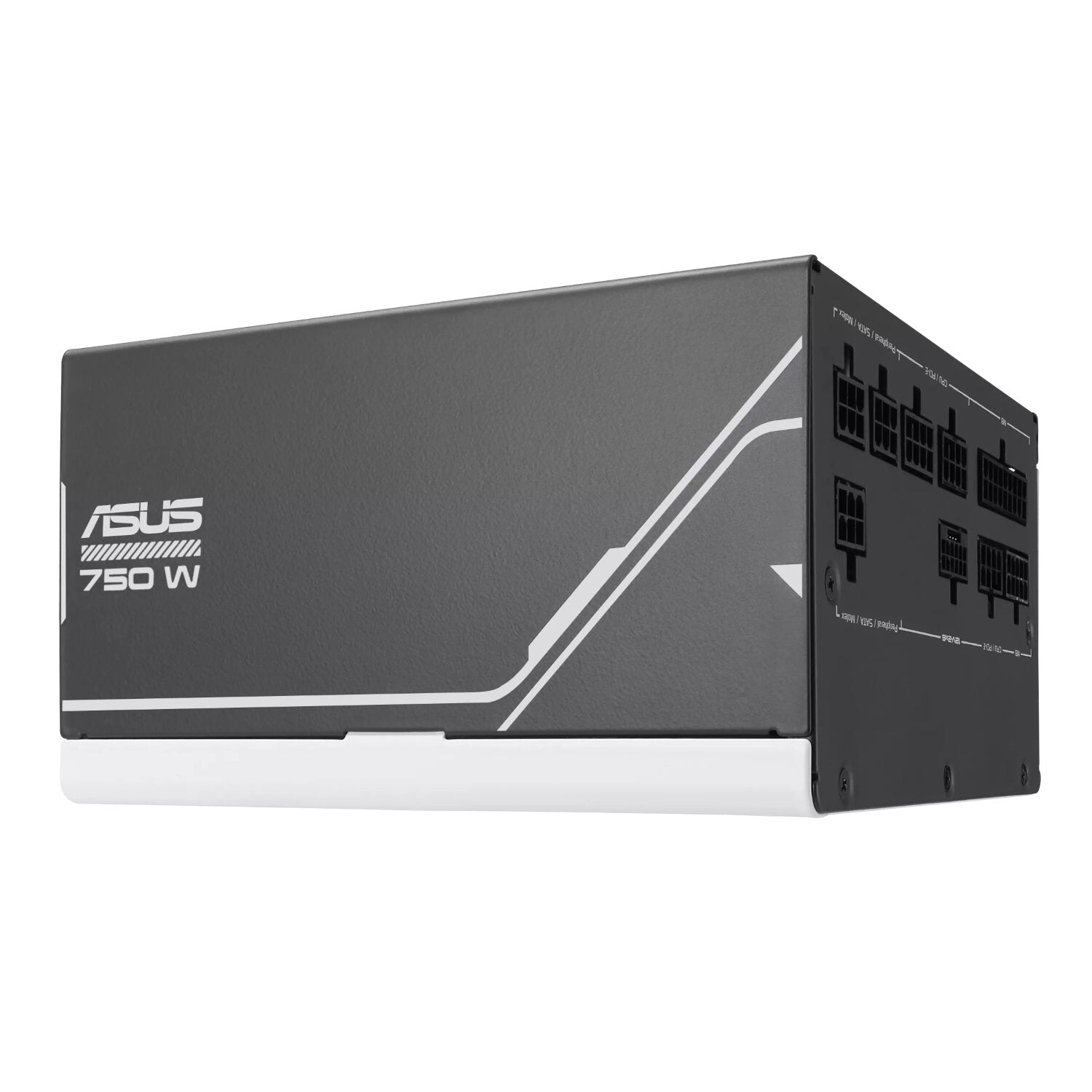 Asus power supply unit on a white background