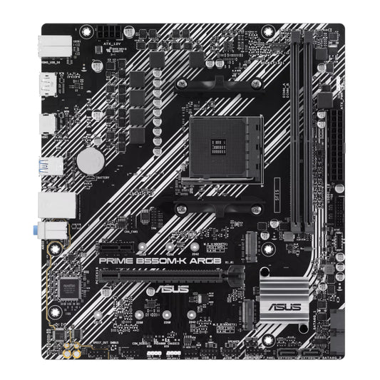 Asus PRIME B550M-K ARGB AM4 M-ATX Motherboard