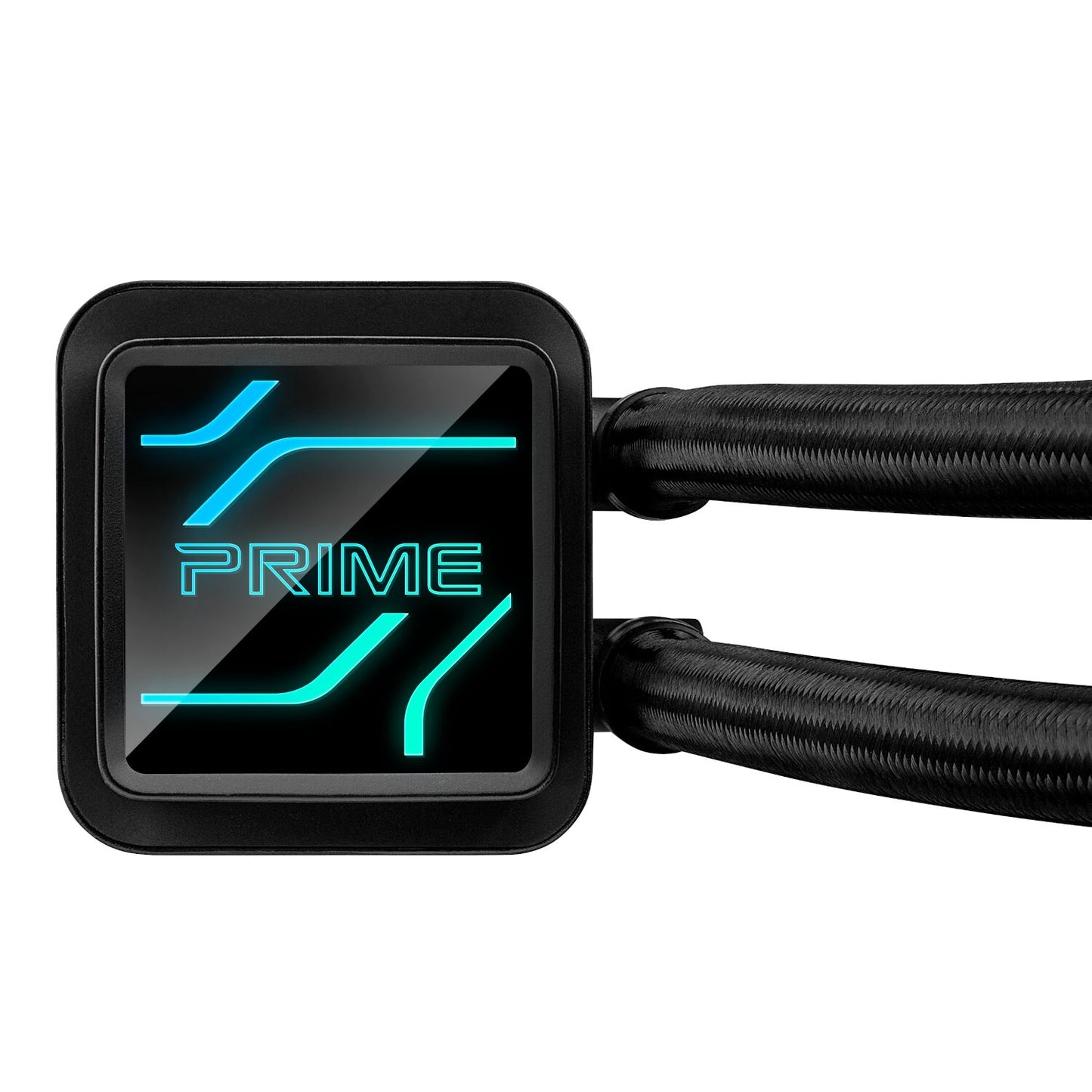 Black electronic component with 'Prime' branding on a white background