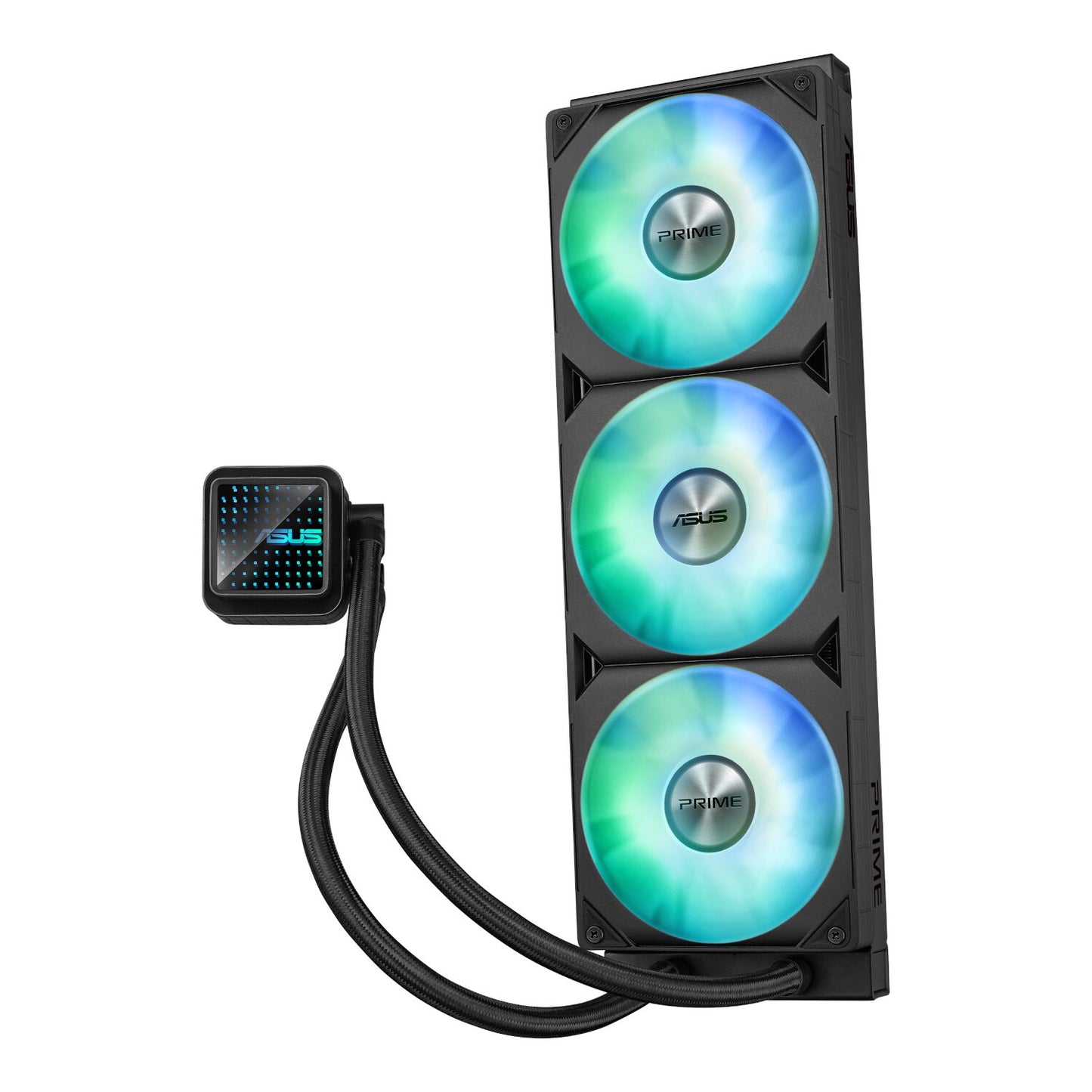 Asus Liquid CPU Cooler with heatsink and 3 fans