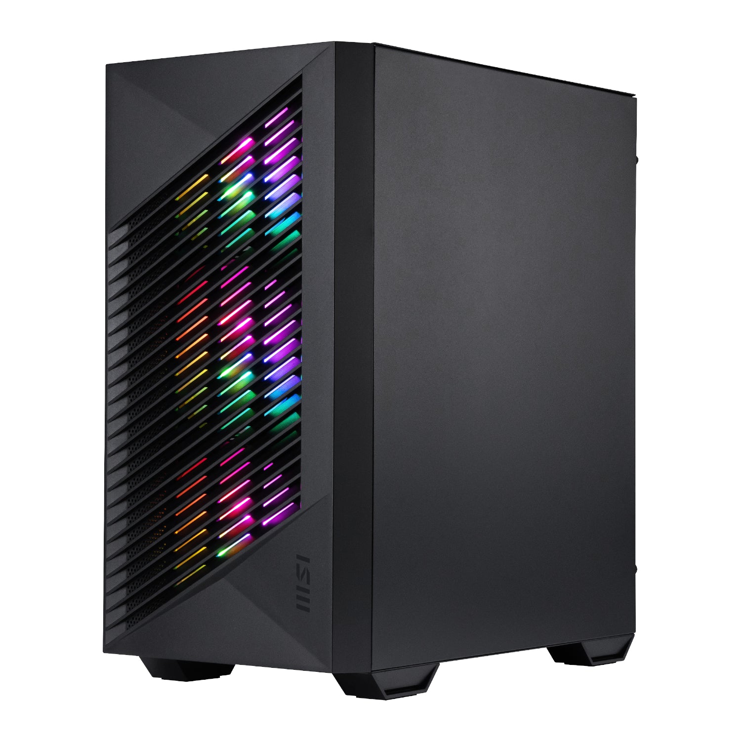 MSI PRO FORGE M050A Micro-ATX Gaming Chassis - Black – Matrix Warehouse ...