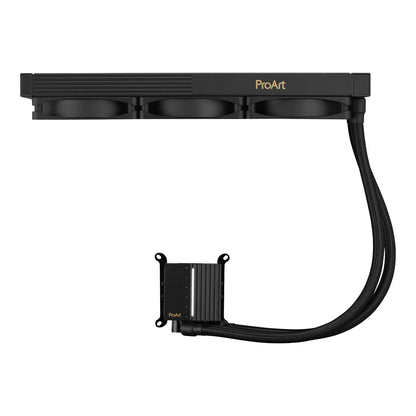 Computer cooling system with 'ProArt' branding on a white background