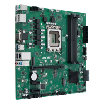 Asus motherboard on a white background