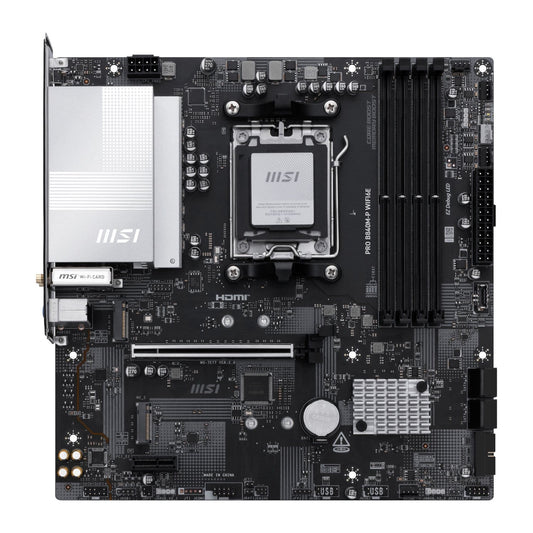MSI PRO B840M-P Wi-Fi 6E AMD AM5 DDR5 mATX Motherboard