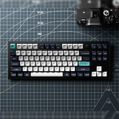 Keychron Q3 Max QMK/VIA 80% Wireless Custom Mechanical Keyboard (Banana Switch) - Carbon Black