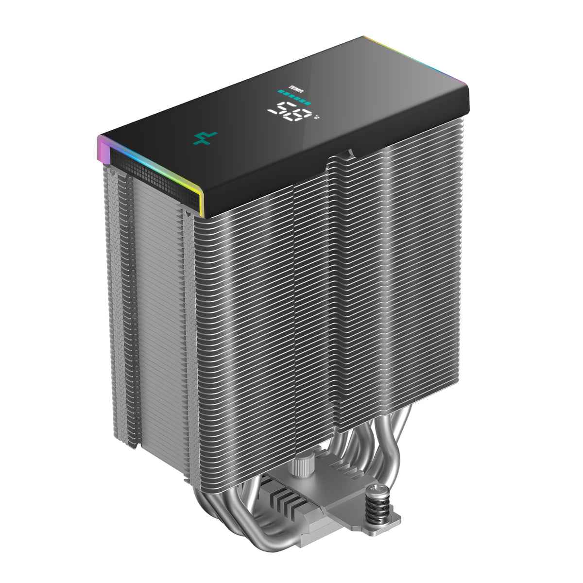 DeepCool AK500S Digital SE 120mm Air CPU Cooler - Silver/Black