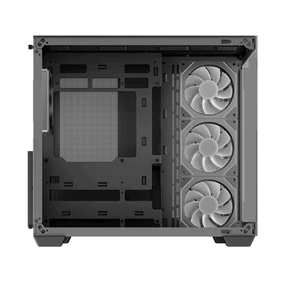 DeepCool CG530 4F Tempered Glass ATX Gaming Chassis - Black