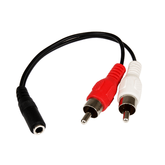 RCA TO FEMALE STEREO 1.8M