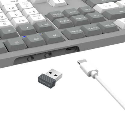 Redragon BK-7485 Wireless Office Keyboard - Grey