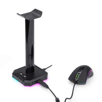 Redragon Scepter PRO Quad USB RGB Headset Stand