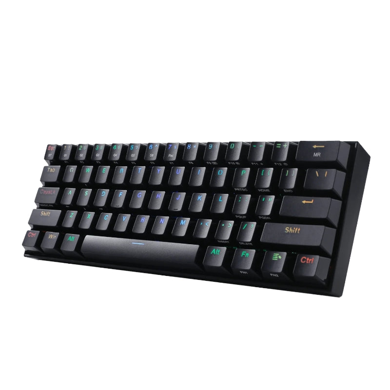 Redragon Draconic Pro Black Mechanical 61 Key Bluetooth Gaming Keyboard