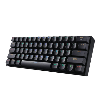 Redragon Draconic Pro Black Mechanical 61 Key Bluetooth Gaming Keyboard