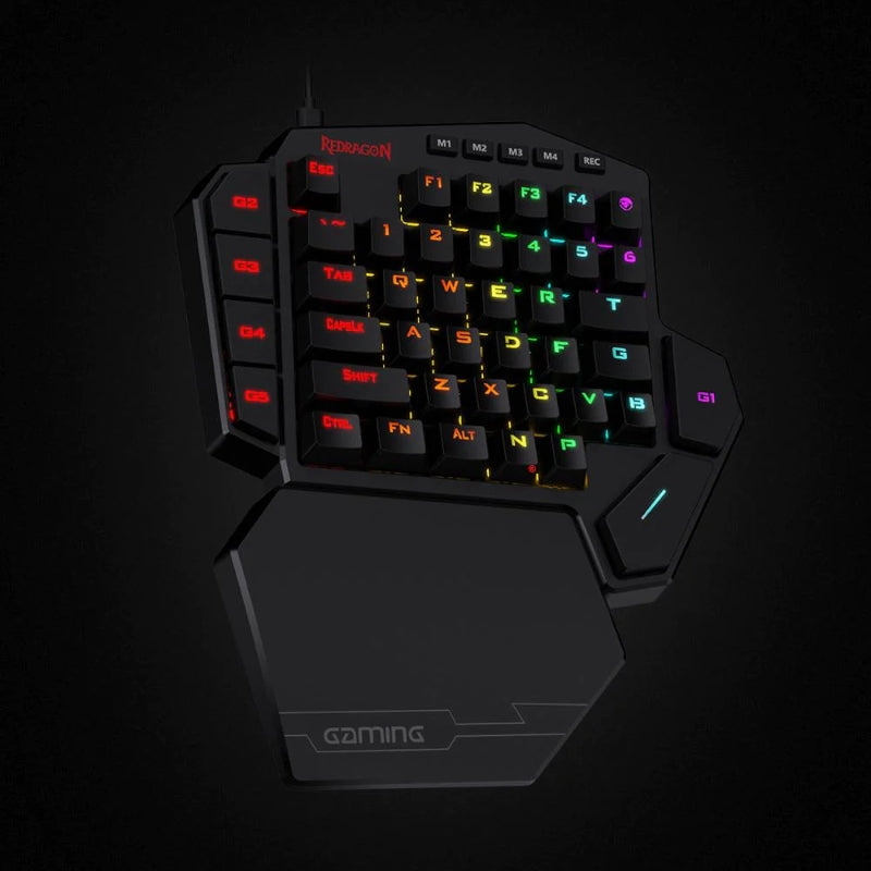 Redragon Diti Elite Pro One-Handed RGB Wireless Mechanical Gaming Keyboard