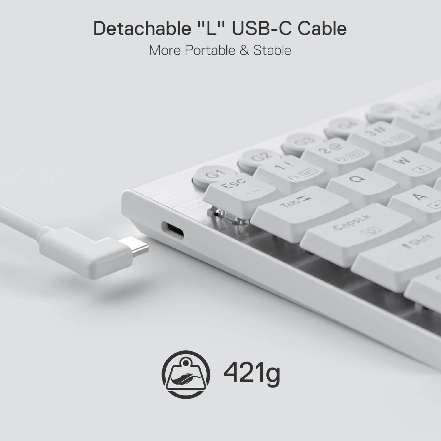 Redragon K632 HORUS Mini 60% RGB Wired Gaming Keyboard – White – Matrix ...