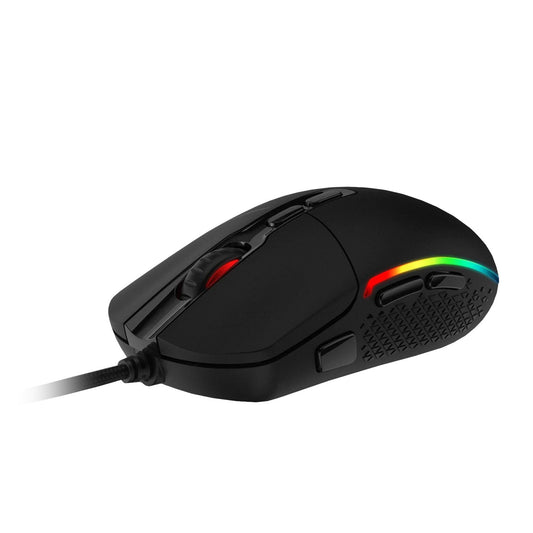Redragon M719 INVADER RGB 10000 DPI Wired Optical Gaming Mouse - Black