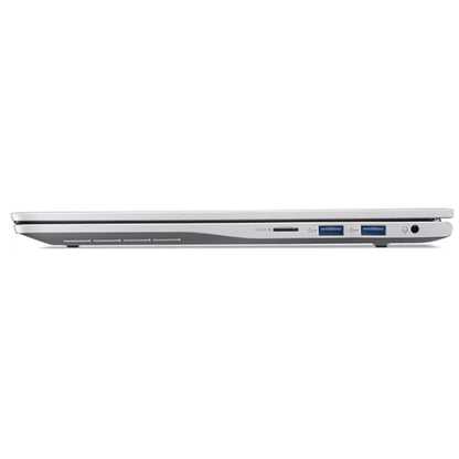 Acer Aspire Lite N100 14-inch laptop, 8GB RAM, 256GB SSD, Windows 11 Home, side view with USB ports