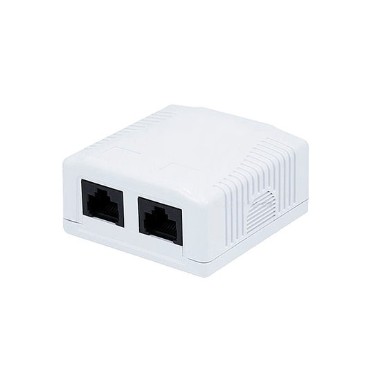 RJ45 Wallbox Double Head