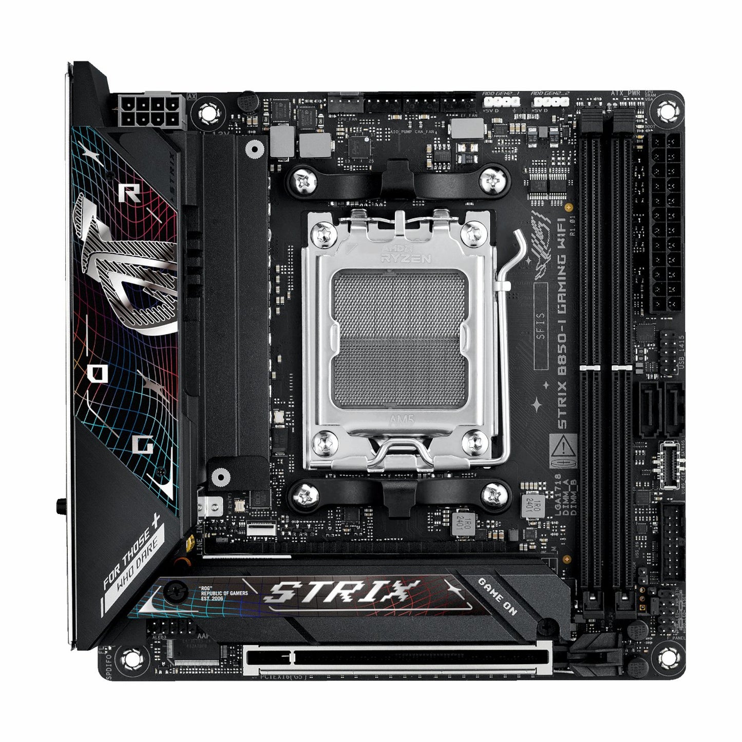 Asus ROG Strix B850-I Gaming WiFi AM5 Mini-ITX Gaming Motherboard